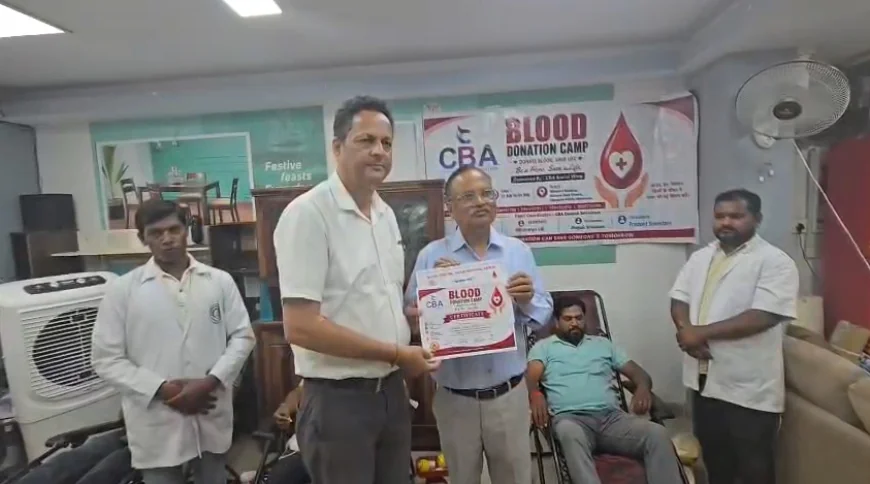रक्तदान: चित्रांश एसोसिएशन की अनोखी पहल,युवाओं ने दिखाई इंसानियत की मिसाल