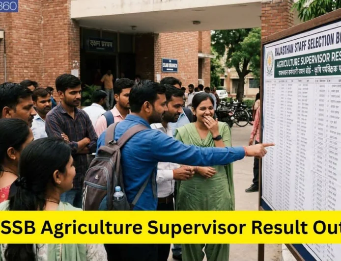 Agriculture Supervisor Result 2026 Released, Candidates Can Check Now