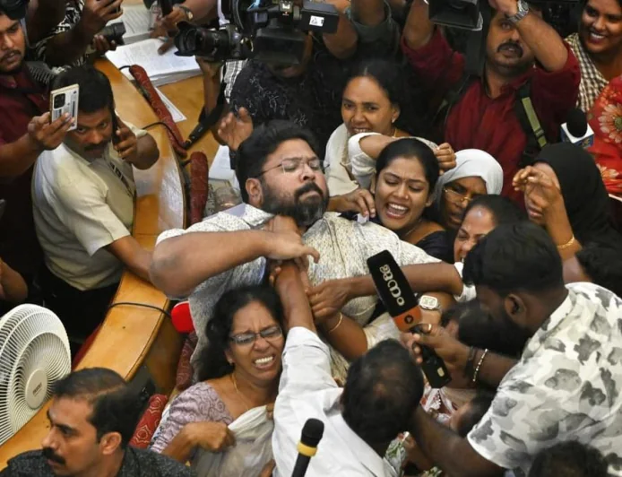High Drama in Kerala: Corporation Meeting Turns Violent After BJP-Congress Clash