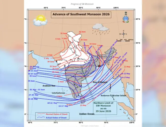 Delhi Monsoon Delayed: IMD Says No Arrival Expected in Next Five Days