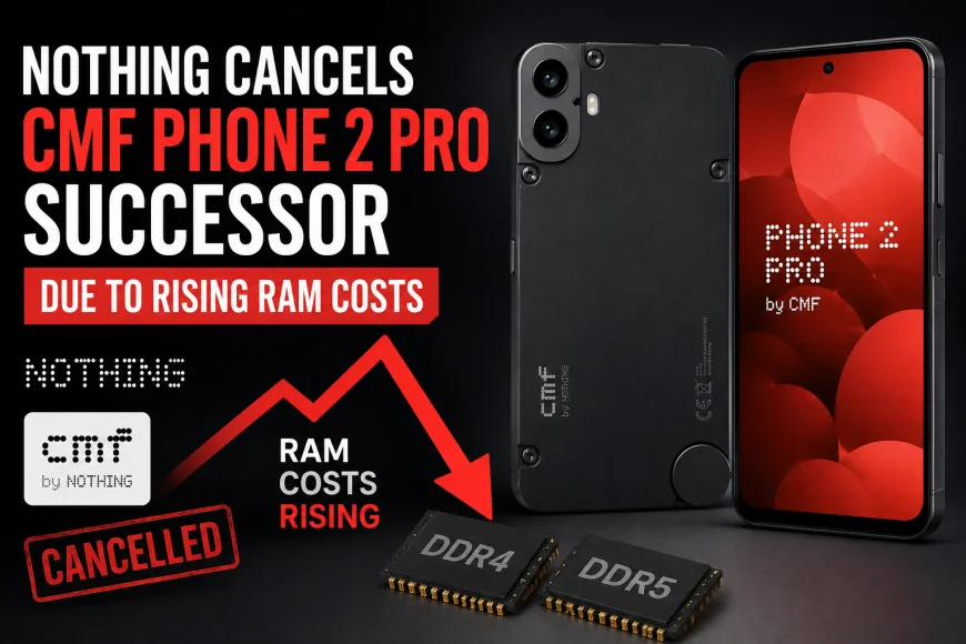 Nothing Cancels CMF Phone 2 Pro Successor Amid Rising RAM Costs
