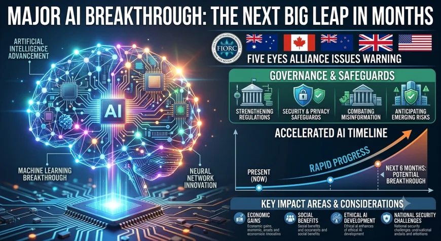 Five Eyes warns next major AI breakthrough 'timeline is months'