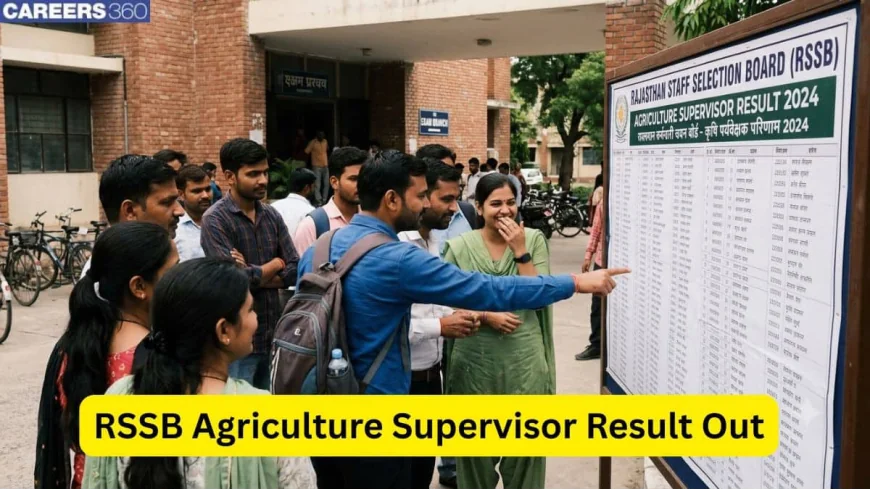 Agriculture Supervisor Result 2026 Released, Candidates Can Check Now