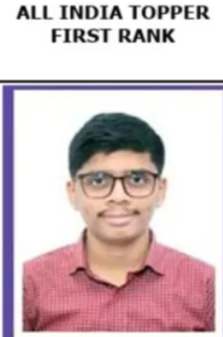 Dombivli Student Shardul Vichare Secures AIR 1 in CA Intermediate 2026