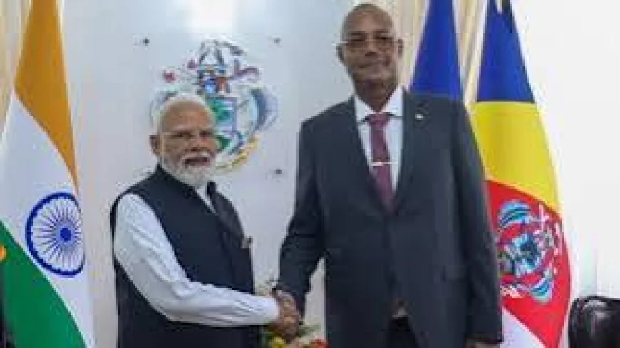 PM Modi Receives Top Honour in Seychelles, Calls for Stronger Maritime Cooperation