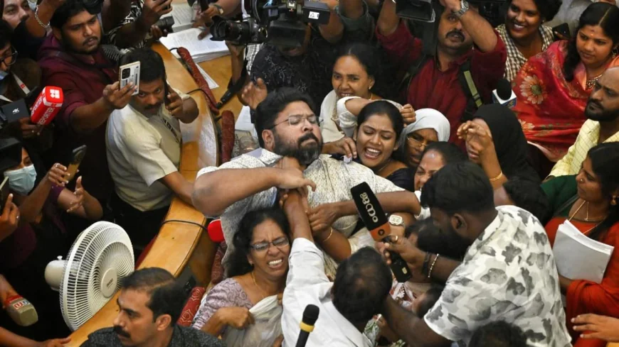 High Drama in Kerala: Corporation Meeting Turns Violent After BJP-Congress Clash