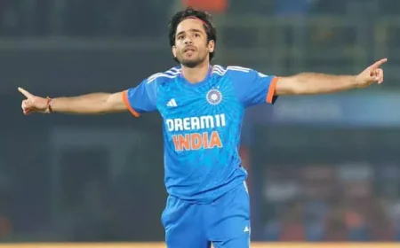 Ravi Bishnoi Creates Unwanted T20I Record After Bowling Three No-Balls Against England