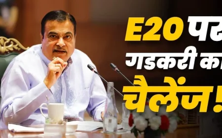 E20 पेट्रोल पर गडकरी का बड़ा दावा, बोले- 'एक भी इंजन खराब हुआ हो तो बताइए'