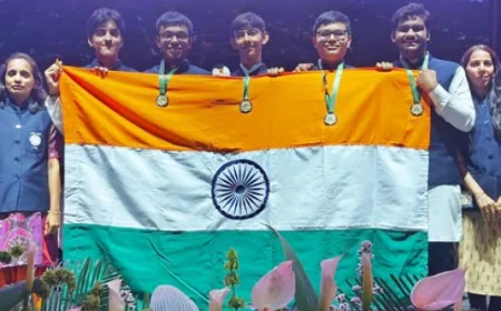 India Sweeps IPhO 2026 With 5 Gold Medals, Finishes Joint World No. 1