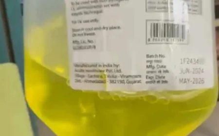 Allegation of Expired IV Bottle Administered at Gujarat's Danta Civil Hospital, Family Accuses Staff of Negligence