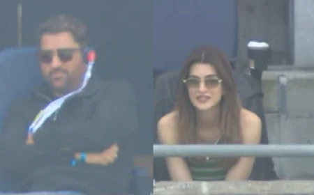 When Cricket Met Bollywood: Dhoni and Kriti Sanon Steal the Show