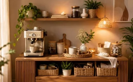 5 Simple Ways to Make a Café-Style Coffee Corner at Home