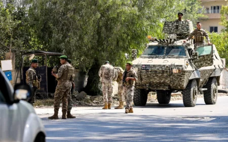 US Launches Pilot Demilitarised Zones in Lebanon to Ease Border Tensions