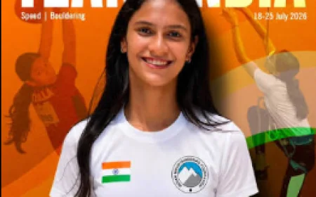 Indian Teen Climber Ameiyra Khosla Creates National Record at World Youth Championship