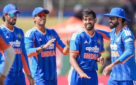India Reclaim No. 1 T20I Ranking After Series Victory Over Zimbabwe