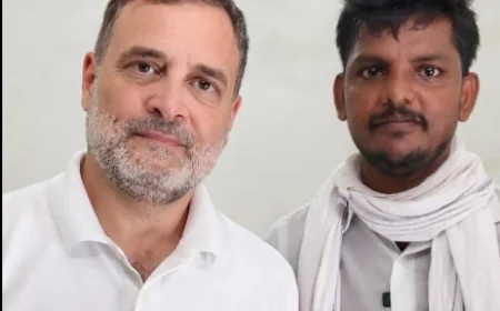 Mohammad Irfan Meets Rahul Gandhi, Viral Social Media Figure Back in Spotlight