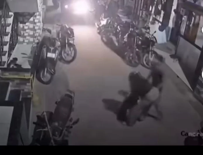 Major Accident Averted After Construction Material Falls at Surat Building Site