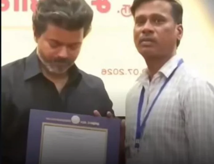 Actor-Politician Vijay Hands Over Government Job Appointment Orders to Families of Karur Stampede Victims