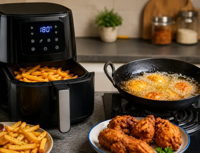 Air Fryer vs Deep Frying: Which Is the Healthier Choice? Experts Weigh In