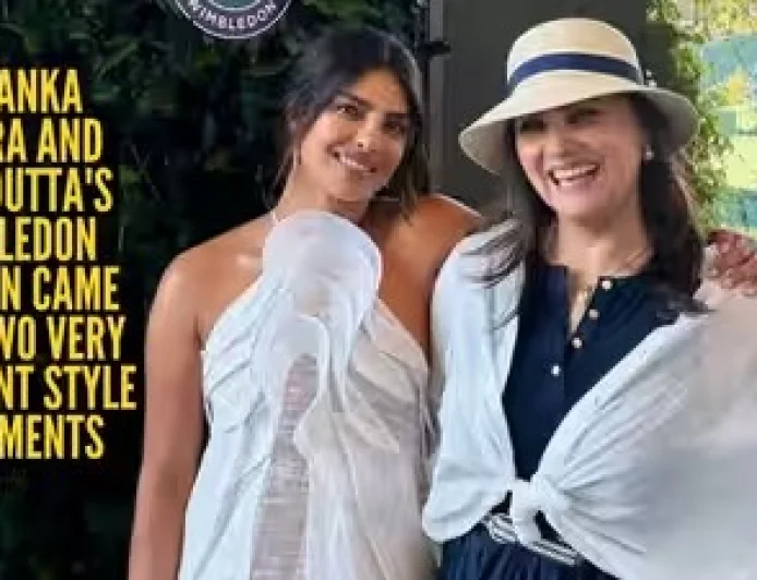 Priyanka Chopra and Lara Dutta Reunite After 26 Years, Turn Wimbledon Into a Glamorous Fashion Runway