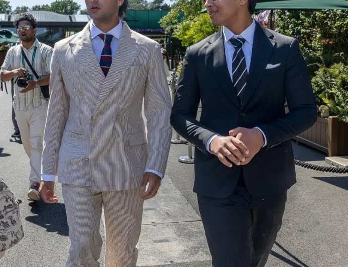 Abhishek Sharma and Vaibhav Suryavanshi Turn Heads With Stylish Wimbledon Appearance