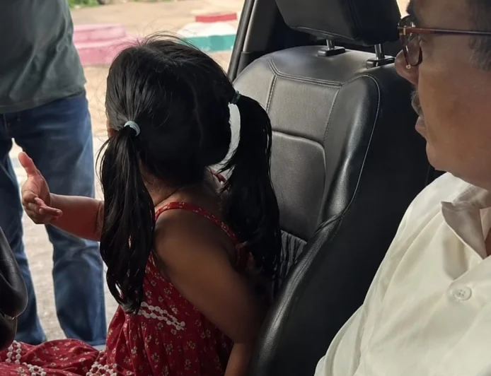 Hyderabad Sub-Inspector Booked After Allegedly Letting 6-Year-Old Granddaughter Drive Car On Public Road
