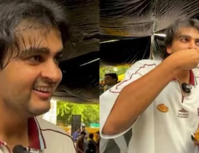 Viral for the Wrong Reasons? Aayush Sapra's Food Review at Protest Triggers Online Debate