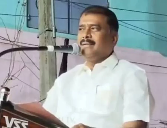 DMK MLA G.V. Markandeyan Arrested Over Alleged Threatening Remarks Against Tamil Nadu CM Vijay