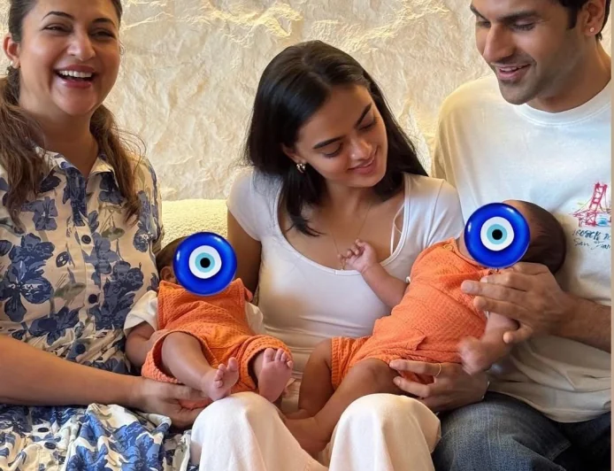 Ruhaanika Dhawan's Emotional Reunion With Divyanka Tripathi and Vivek Dahiya's Twins Wins Hearts