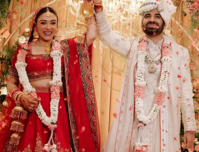 Actress Anchal Singh Marries Longtime Partner Mohit Chawla in Intimate Ceremony