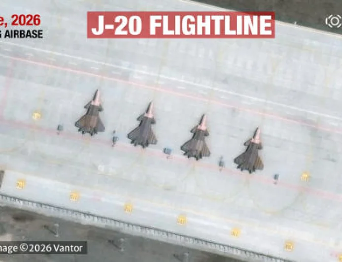 Satellite images show at least 11 Chinese stealth jets facing India; New Delhi's response still years away
