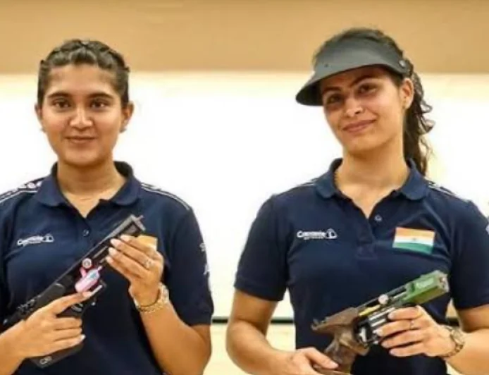 Esha Singh and Manu Bhaker Continue to Shine as India's Shooting Stars