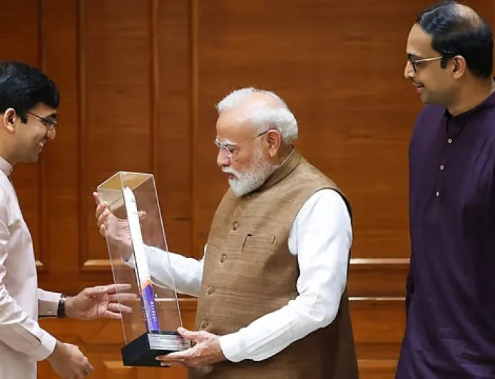 Mission Accomplished: PM Modi Celebrates Vikram-1 and India's Rising Space Power