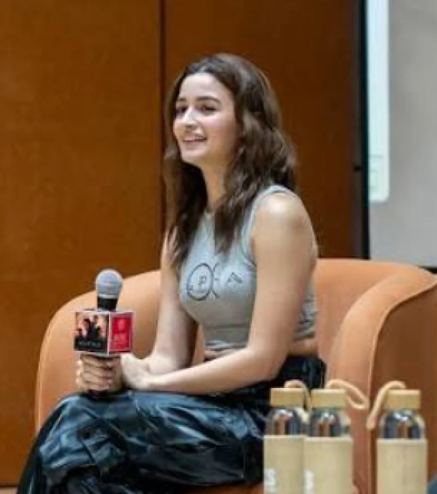 Alia Bhatt's 'Latent' Remark at JECRC University Wins Over Students