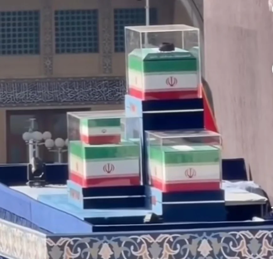 Iran bids farewell to Ayatollah Ali Khamenei as thousands gather in Tehran