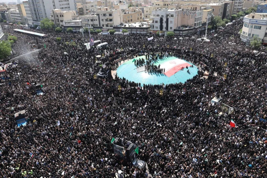 Millions Gather in Tehran for Funeral Prayers of Iran’s Khamenei