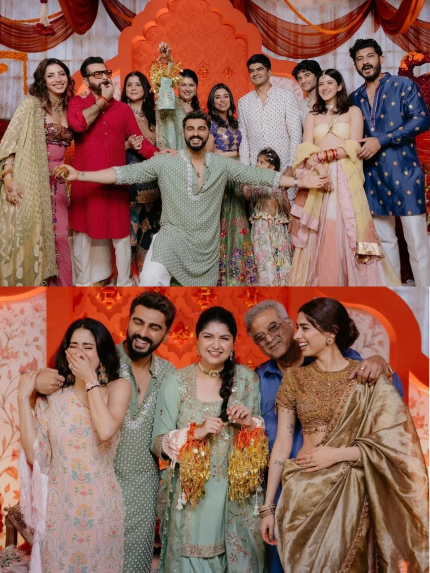 Arjun Kapoor Shares Heartfelt Moments From Anshula Kapoor’s Wedding Celebrations