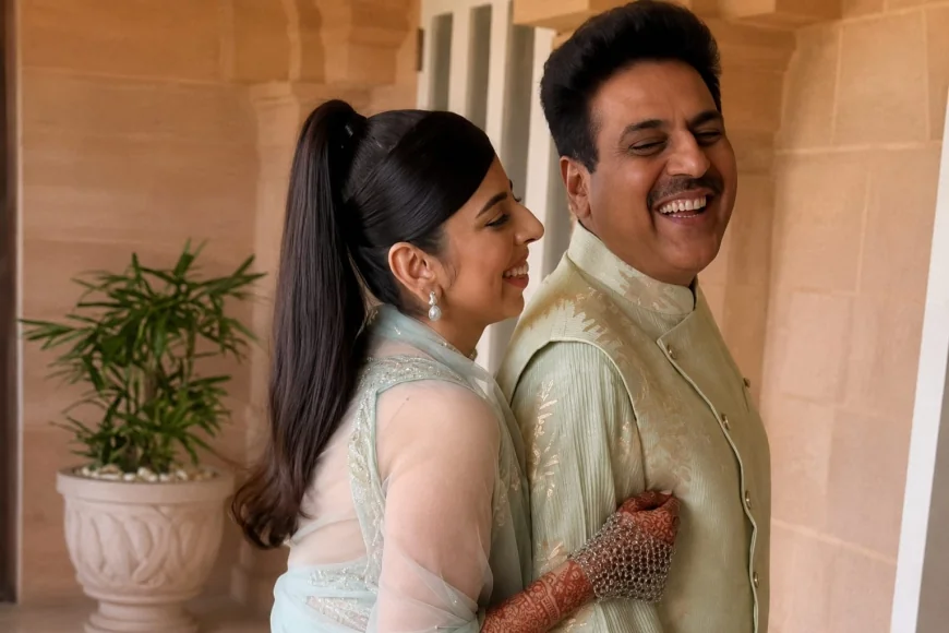 Shailesh Lodha Celebrates Daughter Swara's Royal Wedding, Vicky Kaushal's Surprise Appearance Wins Hearts