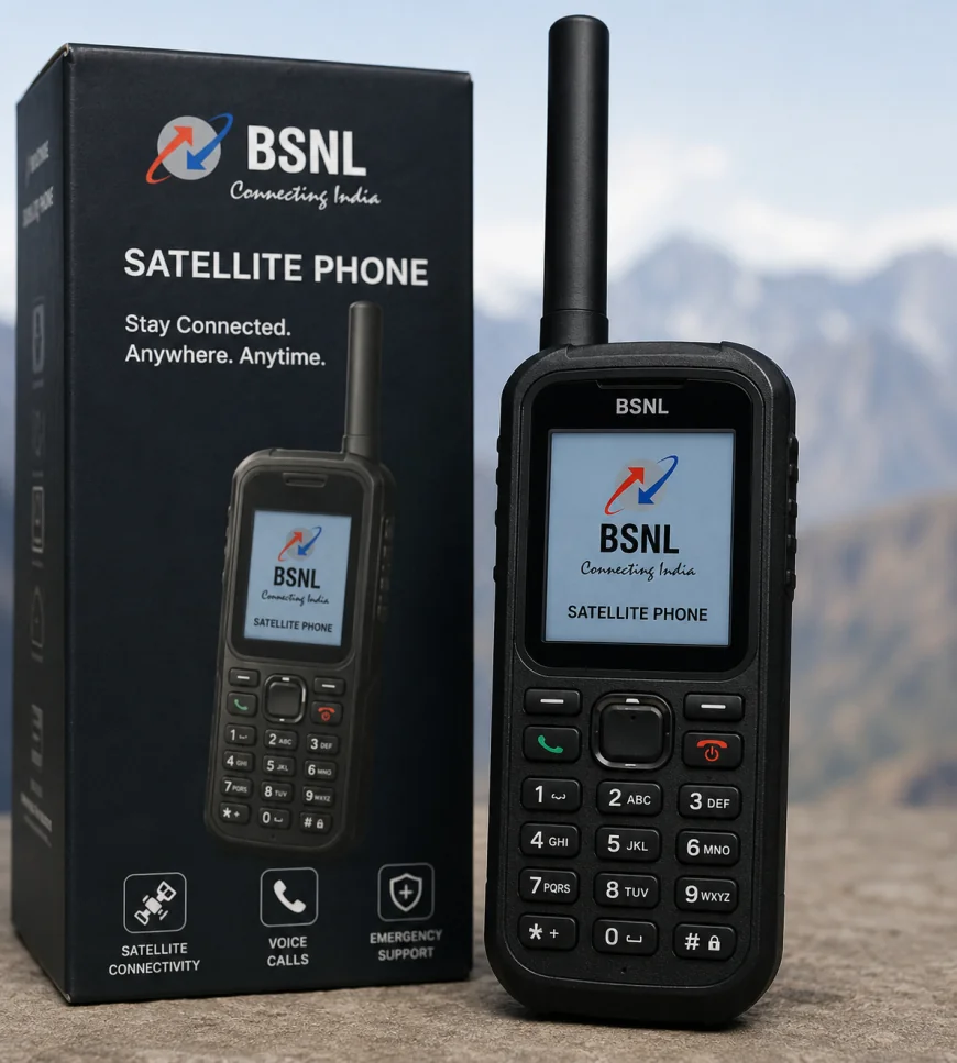 BSNL Launches ₹1.34 Lakh Satellite Phone in India: Features, Price and Key Benefits