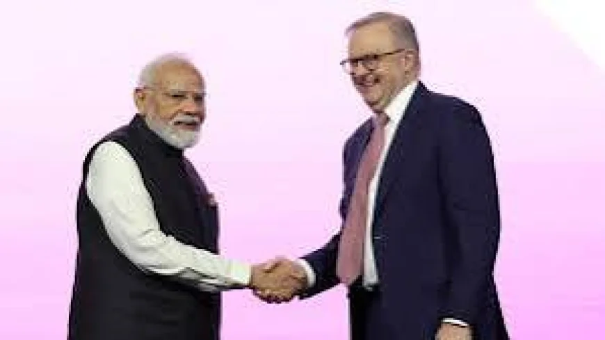 PM Modi Visits Melbourne Cricket Ground with Australian PM Albanese