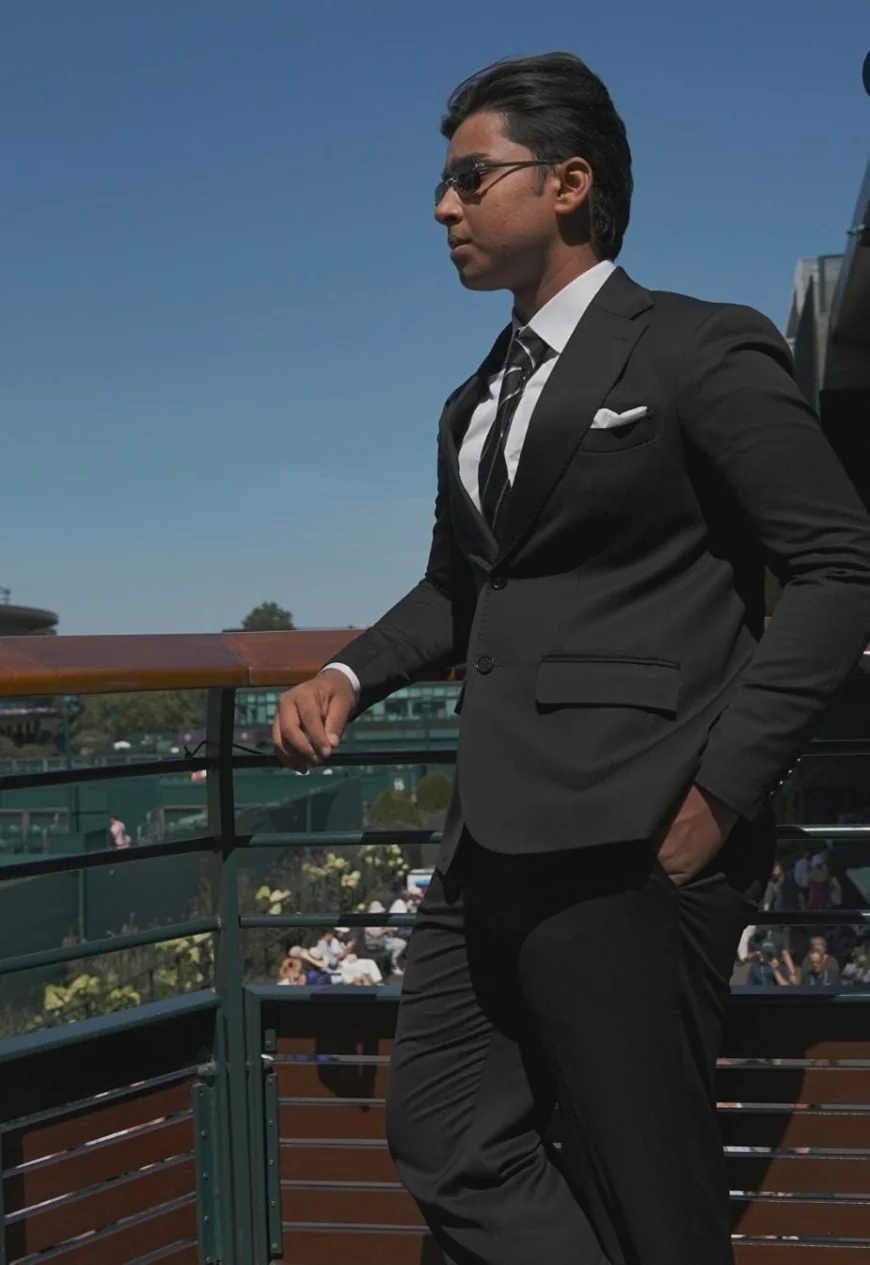 Vaibhav Sooryavanshi Turns Heads at Wimbledon With Stylish Centre Court Appearance