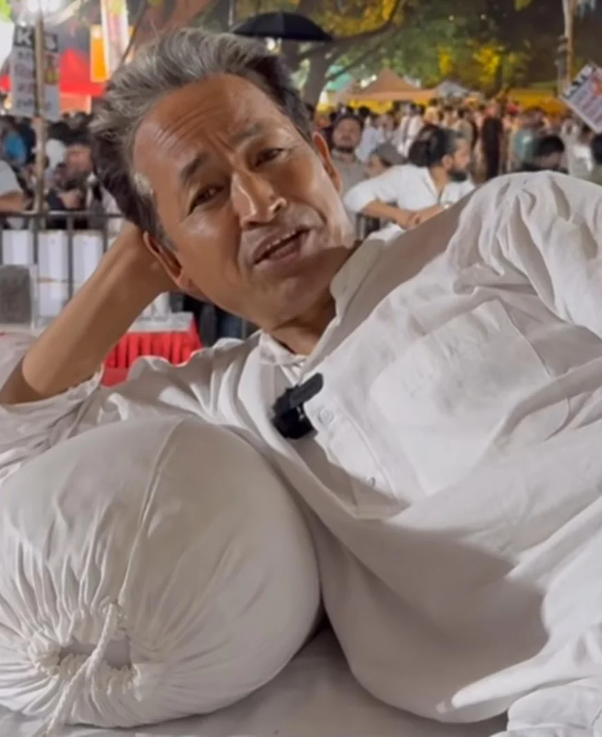 Sonam Wangchuk's Protest Draws National Attention as Supporters Urge Government Talks