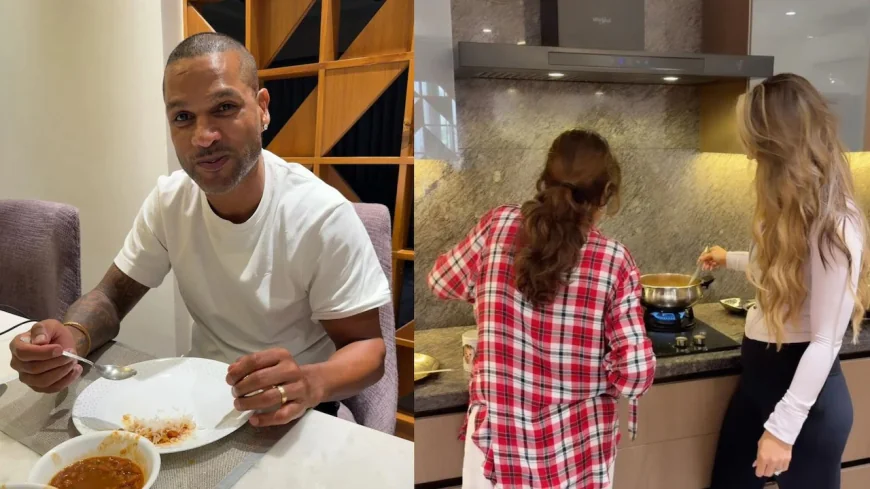 Punjabi Wife in the Making': Shikhar Dhawan's Irish Wife Wins Hearts by Cooking Rajma With Mother-in-Law