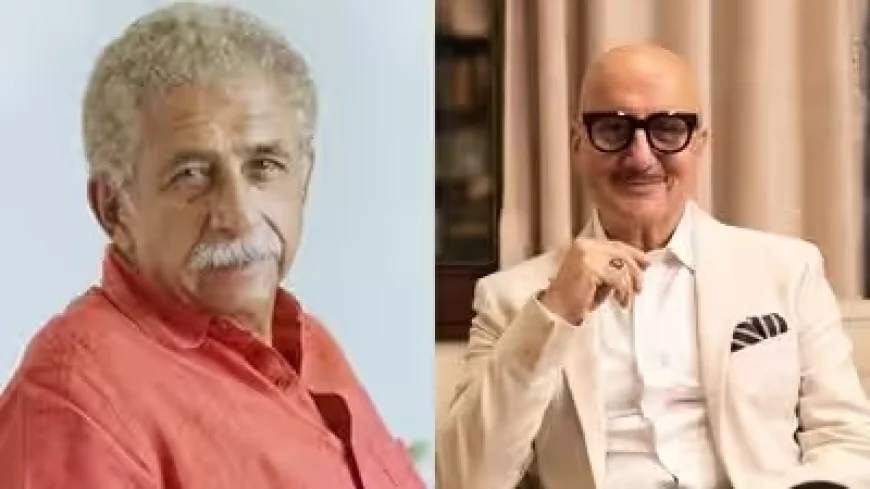 'I'm Proud to Be Called a Clown': Anupam Kher Reacts to Naseeruddin Shah's Remark
