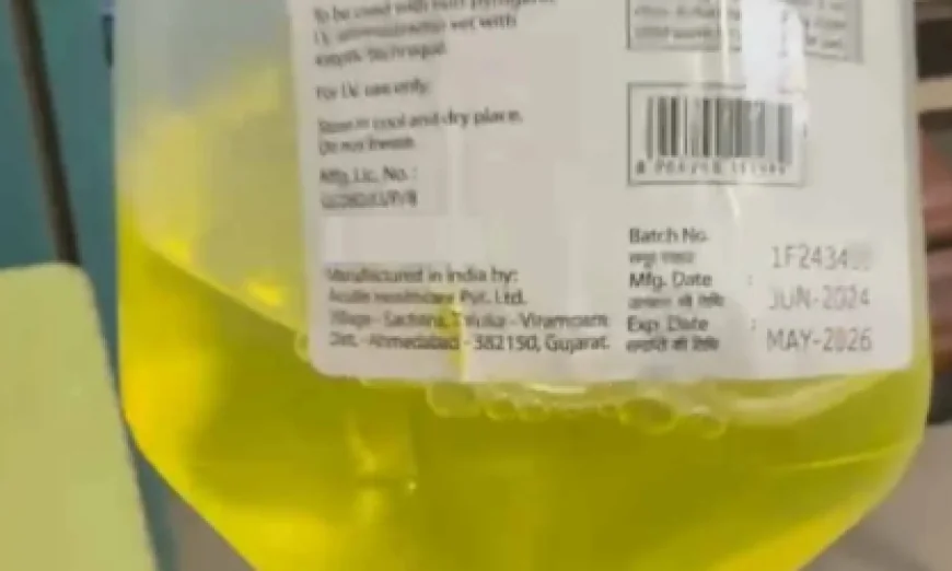 Allegation of Expired IV Bottle Administered at Gujarat's Danta Civil Hospital, Family Accuses Staff of Negligence