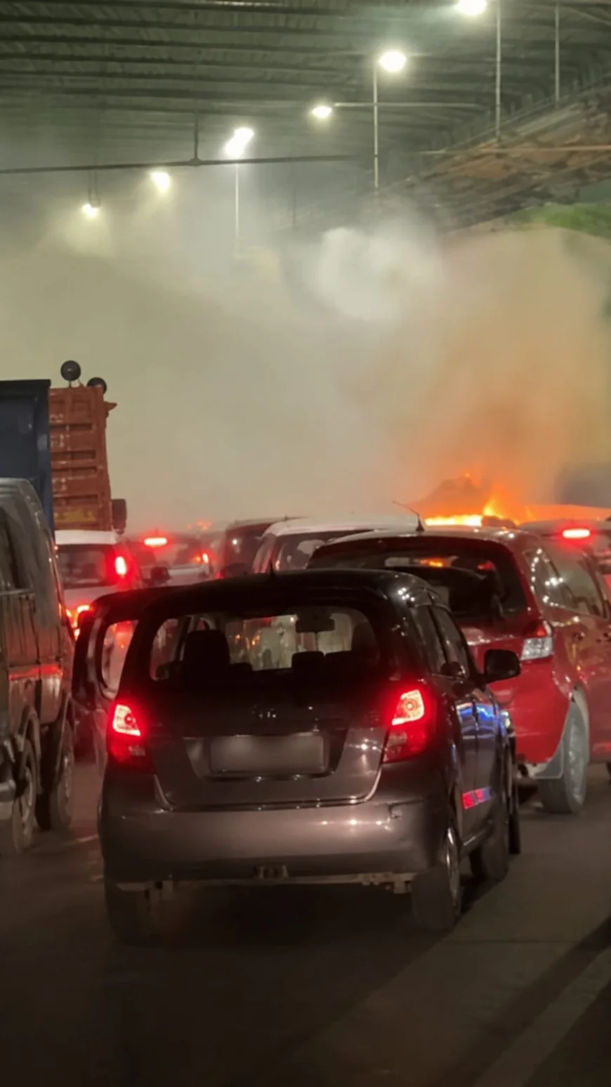 Fire Breaks Out Inside Gurugram-Dwarka Airport Tunnel, Traffic Disrupted; No Injuries Reported