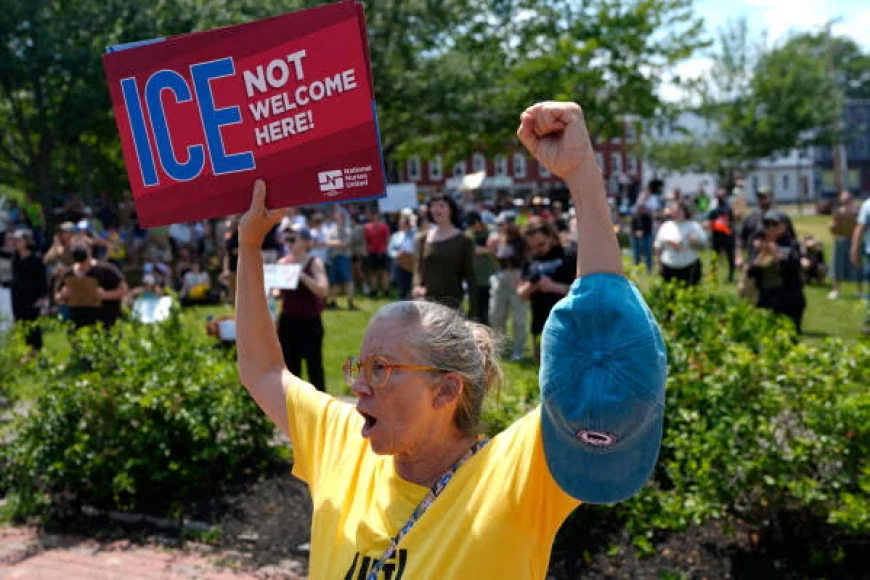 ICE Officer Fatally Shoots 26-Year-Old Colombian Motorist in Maine; Protests Erupt