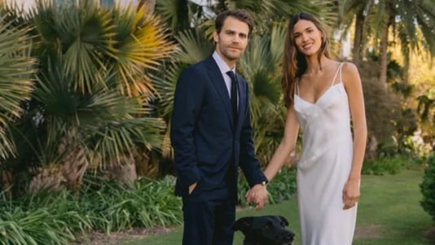 The Vampire Diaries' Paul Wesley Weds Natalie Kuckenburg In Intimate Ceremony