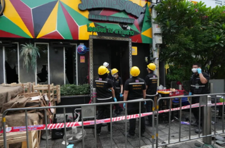 Families Collect Loved Ones' Bodies After Deadly Bangkok Bar Fire Kills At Least 30