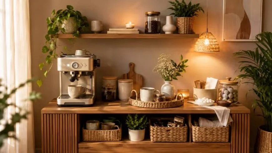 5 Simple Ways to Make a Café-Style Coffee Corner at Home